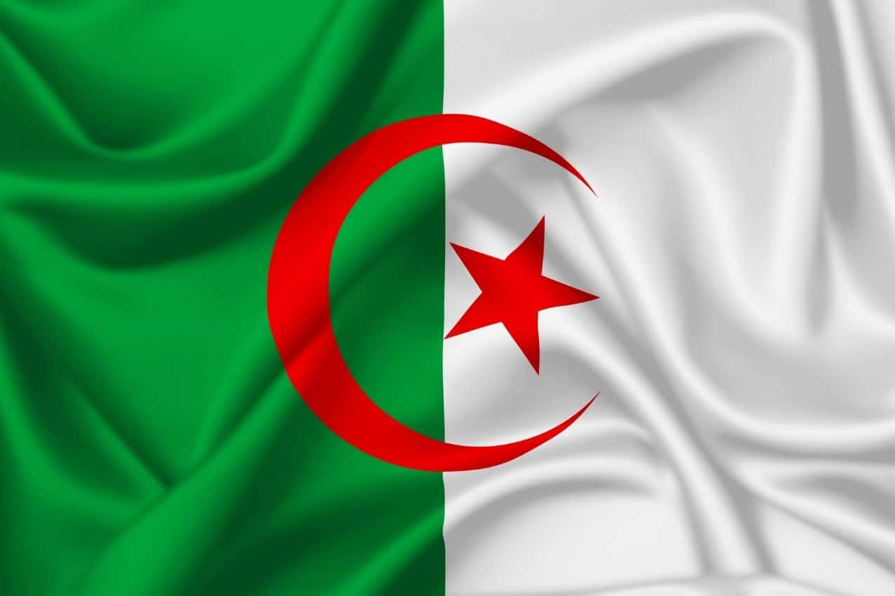 drapeau de l'algérie