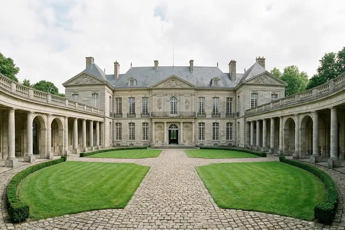 Cour d'honneur de l'Hôtel de Soubise, Archives nationales de Paris